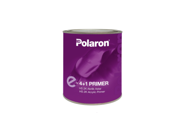 POLARON / E4+1 HS 2K грунт-наполнитель толстослойный серый 1л YD-EPAC410100600004 (6)