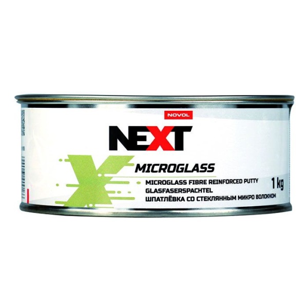 NEXT / Шпатлевка Microglass со стекловолокном 1,0 кг   90916   (8шт)