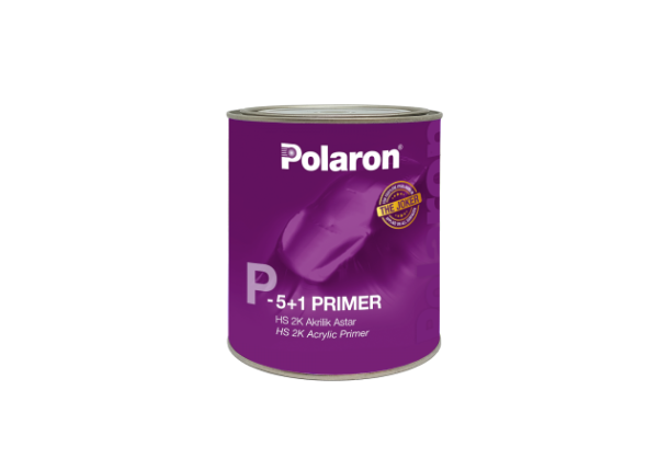 POLARON / P5+1 HS грунт универсальный (праймер) серый 1л  YD-PPAC510100604 (6)