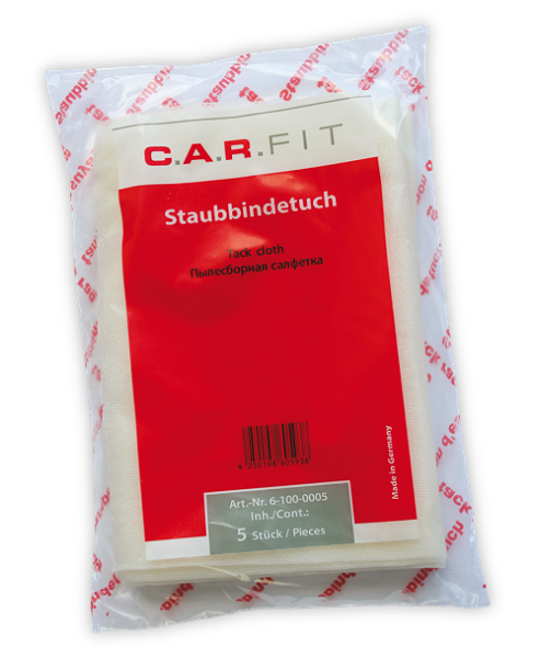 Carfit / Салфетки пылесборные, "липкие" из х/б волокна (в уп5шт) 6-100-0005