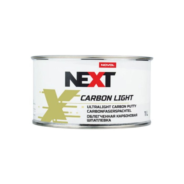 NEXT / Шпатлевка Carbon Light карбоновая 1,0 литр   90952   (6шт)