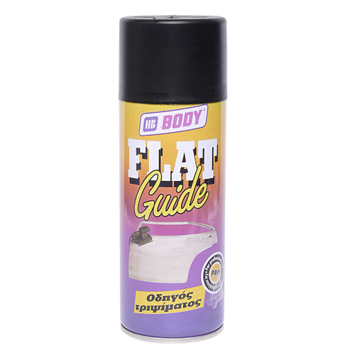 BODY / Спрей-грунт FLAT GUIDE проявочный  черный 0,4л (6 шт)