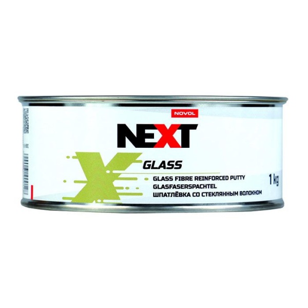 NEXT / Шпатлевка Glass со стекловолокном 1,0 кг   90912   (8шт)