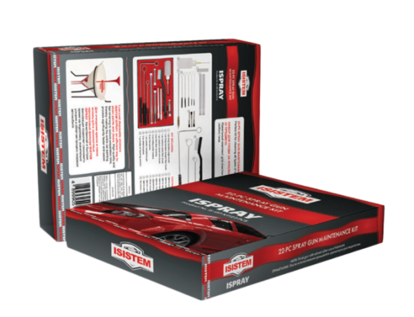 ISISTEM / Набор для чистки краскопультов 22 предмета