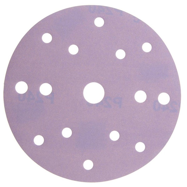 Smirdex / CERAMIC Абразивный  круг Р 180 D=150мм, 15отв  740415180